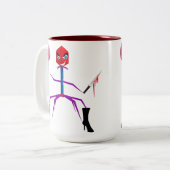 RiC Icon-Tasse Zweifarbige Tasse (Vorderseite Links)