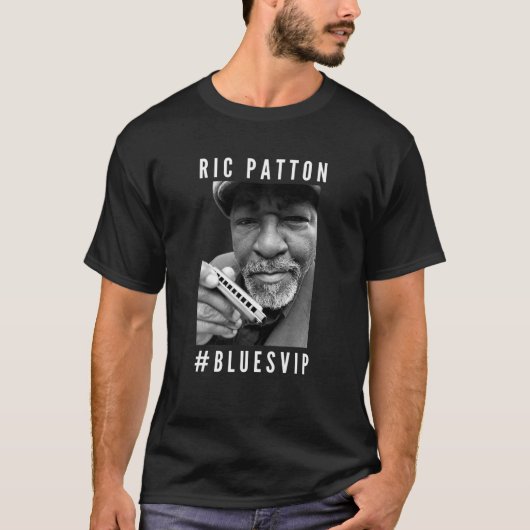 Ric Patton Blues VIP T-Shirt (Vorderseite)