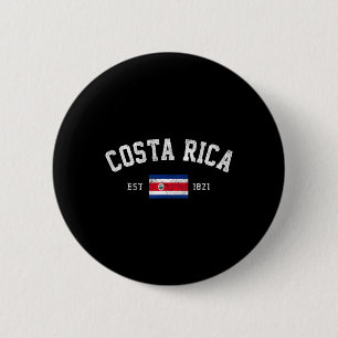 Rica Est 1821 Unabhängigkeitstag der Costa Rica Button