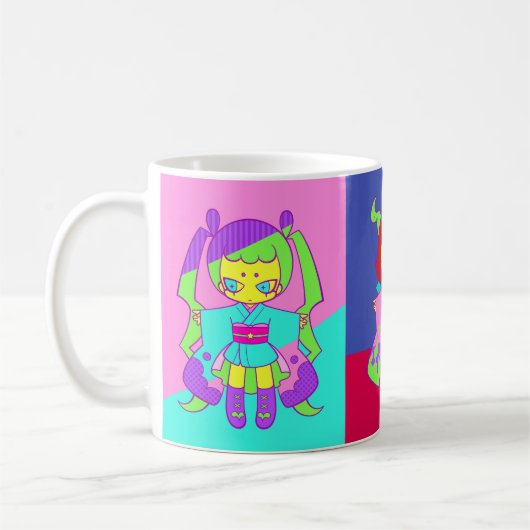 Rica girls A+C+D A子&C子&D子 Kaffeetasse (Links)