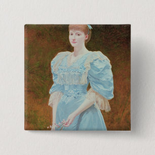 Rica - seine Tochter, 1894 Button