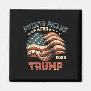 Ricaner für Trump 2024 US-Flagge Magnet
