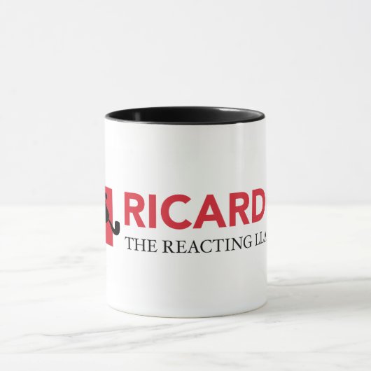 Ricardo die reaktive Llama-Tasse Tasse (Zentrum)