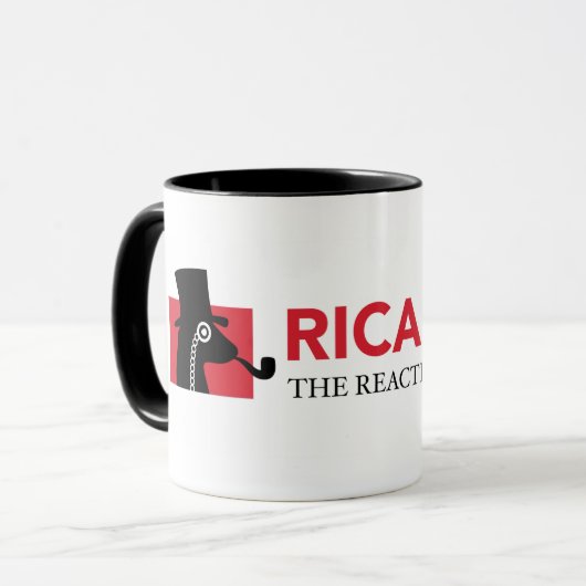 Ricardo die reaktive Llama-Tasse Tasse (Vorderseite Links)