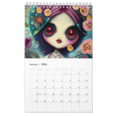 Ricaso Gothic Girls Illustrations Kalender (Jan 2026)