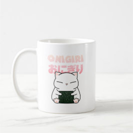 Rice Ball Sushi Cat Kaffeetasse