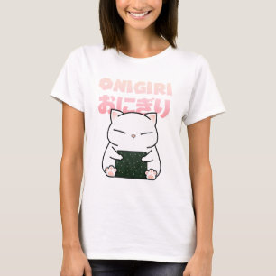Rice Ball Sushi Cat T-Shirt