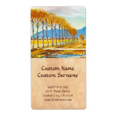 Rice Field Autumn Breeze Niigata Präfektur Japan (Vorne)