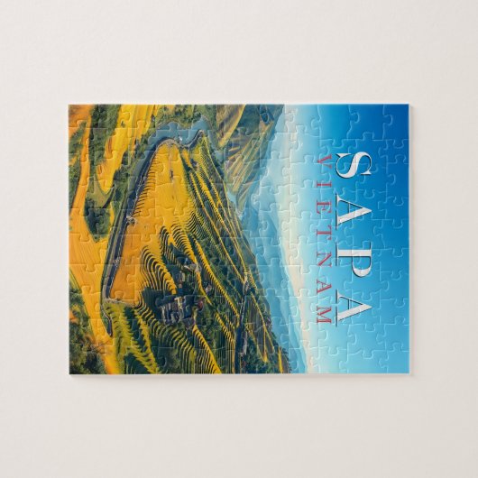 Rice fields in Sapa, Vietnam Puzzle (Horizontal)