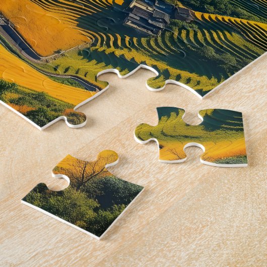 Rice fields in Sapa, Vietnam Puzzle (Seite)