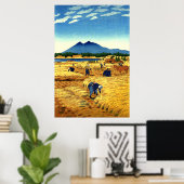 Rice Harvest Shiro Kasamatsu 1953 Poster (Heimbüro)