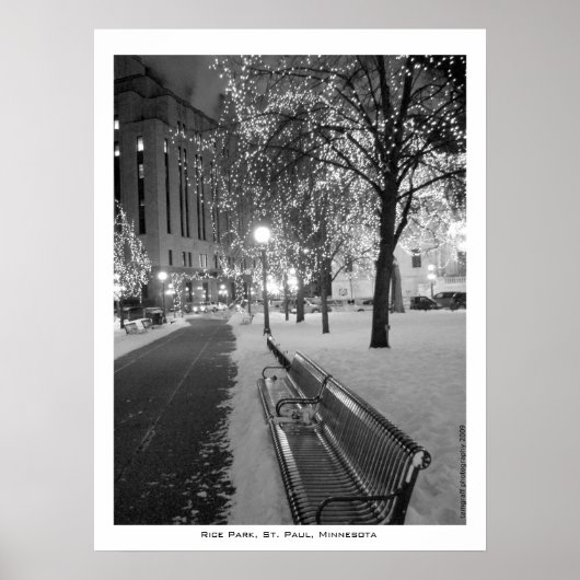 Rice Park, St. Paul, MN Poster (Vorne)