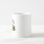 Rice Rice Baby Funny Sushi Roll Pub Kaffeetasse (Mittel)