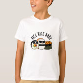 Rice Rice Baby Funny Sushi Roll Pub T-Shirt (Vorderseite)
