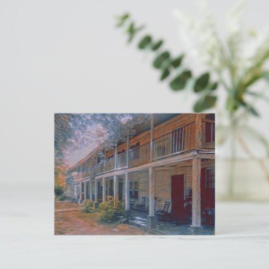 Rice’s-Hughlett’s Tavern c. 1935, Heathsville, VA Postkarte (Stehend Vorderseite)