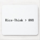 Rice-Think>AVO Mousepad (Vorne)