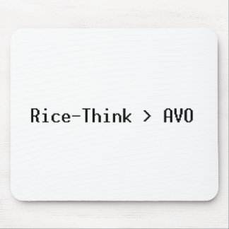 Rice-Think>AVO Mousepad