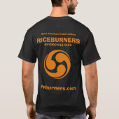 RiceBurners Vereinsmitglied-Shirt T-Shirt (Rückseite)