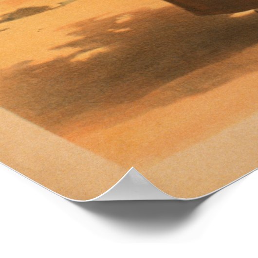 Rice's schöne Evangeline-Frau im Ozean Poster (Ecke)