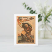 Rice's schöne Evangeline "Lone Fisherman" Postkarte (Stehend Vorderseite)