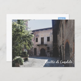 Ricetto di Candelo, Piemont, Italien Postkarte