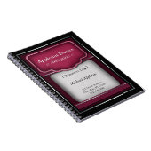 Rich Berry Fuchsia - Business-Notebook Notizblock (Rechte Seite)
