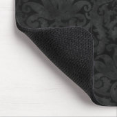 Rich Black Brocade Mousepad (Ecke)