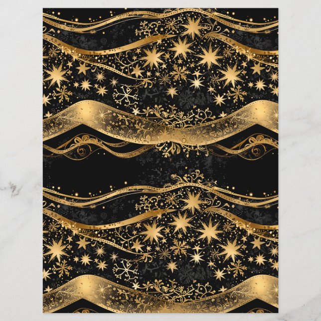 Rich Black & Gold Urlaub (Vorderseite)