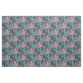 Rich Blue Persian Paisley Bohemisch Elegante Stoff (Yard (91,4 cm))