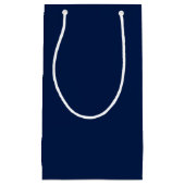 Rich Blue (Solid) Kleine Geschenktüte (Vorderseite)
