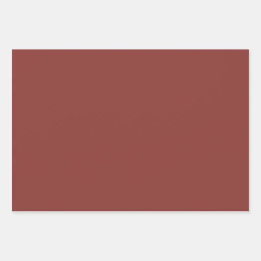 Rich Bronze Imitats Leather Design Geschenkpapier Set (Vorderseite 3)