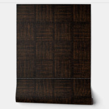 Rich Brown Moody Wallpaper Imitats Texture Squares