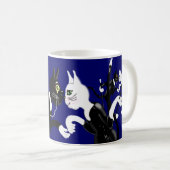 Rich Cats Frug Kaffeetasse (VorderseiteRechts)