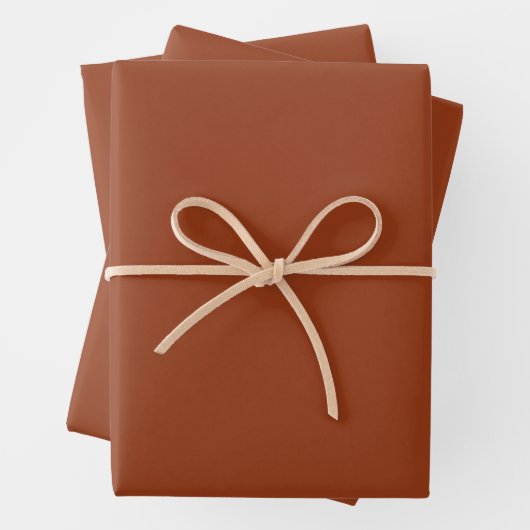 Rich Copper Geschenkpapier Set (Beispiel)