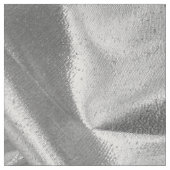 Rich Crumpled Metallic Silver Gray Imitats Lame' Stoff (Nahaufnahme)