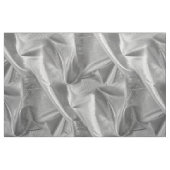 Rich Crumpled Metallic Silver Gray Imitats Lame' Stoff (Fat Quarter (45,7 x 55,9 cm))