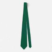 Rich Dark Green Neck Tie Krawatte (Vorderseite)