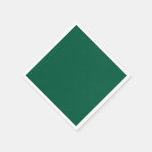 Rich Dark Green Party Napkins Serviette (Ecke)