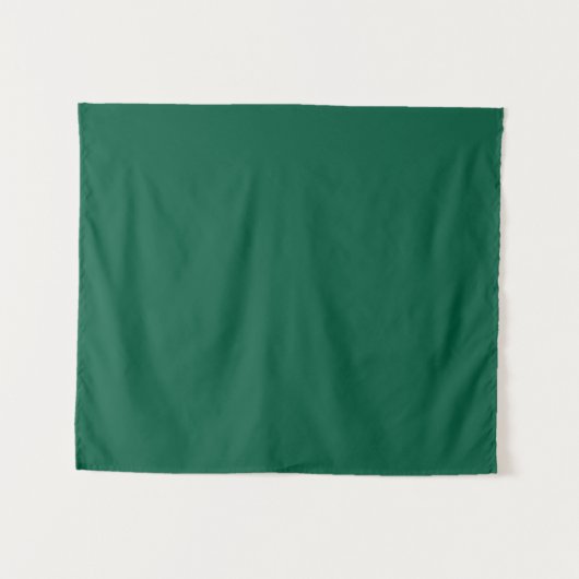 Rich Dark Green Tapestry Wandteppich (Vorderseite (Horizontal))