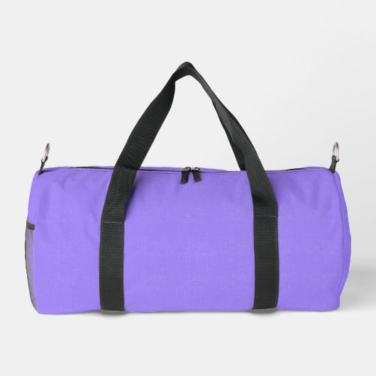 Rich, delicate lilac textured duffle bag (Rückseite)