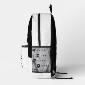 Rich Dreamer Bedruckter Rucksack (Rechts)