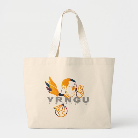 Rich Dreamer Tote Bag Jumbo Stoffbeutel (Vorne)