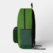 Rich Earthy Green Backpack  Bedruckter Rucksack (Rechts)