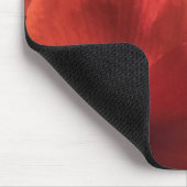 Rich Earthy Ruby Red Amaryllis Composite Foto Mousepad (Ecke)