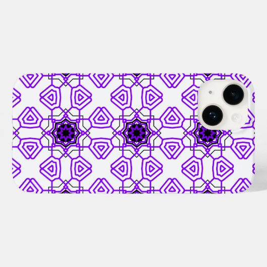 Rich entwickeltes Muster Case-Mate iPhone Hülle (Rückseite (Horizontal))