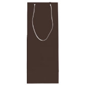 Rich Espresso Geschenktüte Für Weinflaschen (Rückseite)