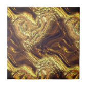 Rich Gold Color Mosaik Fliese (Vorderseite)