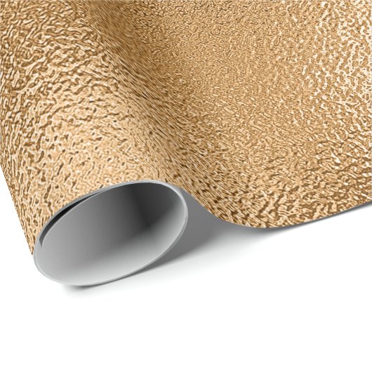 Rich Gold Glass Abstrakt Geschenkpapier (Rolleneckpunkt)