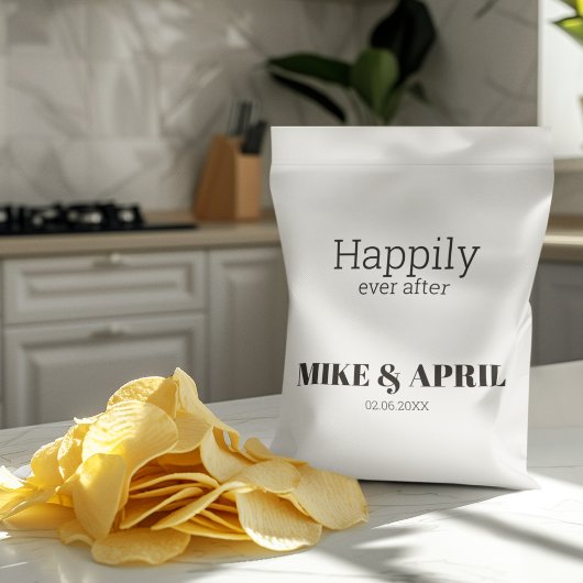 Rich Golden in Black Wedding Theme Geschenktütchen
