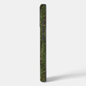 Rich Green and Gold Abstrakt Sparkle Muster Case-Mate iPhone Hülle (Rückseite / Links)